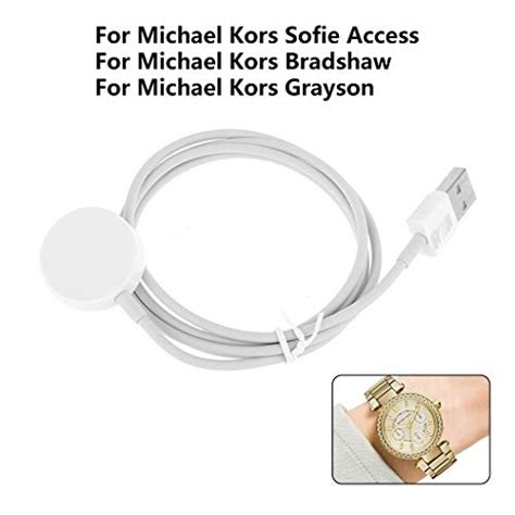 michael kors charger cable|heart rate smart watch charger.